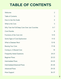 Deep Core Guide