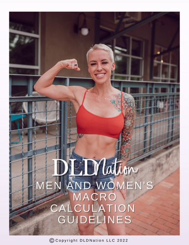 DLDNation Men and Women's FREE Macro Calculation Guide